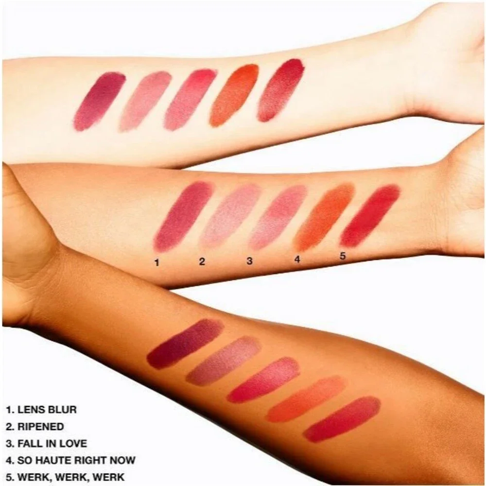 MAC SO HAUTE RIGHT NOW Eye Shadow ~Powder Kiss Bright Blood Orange Matte~ New